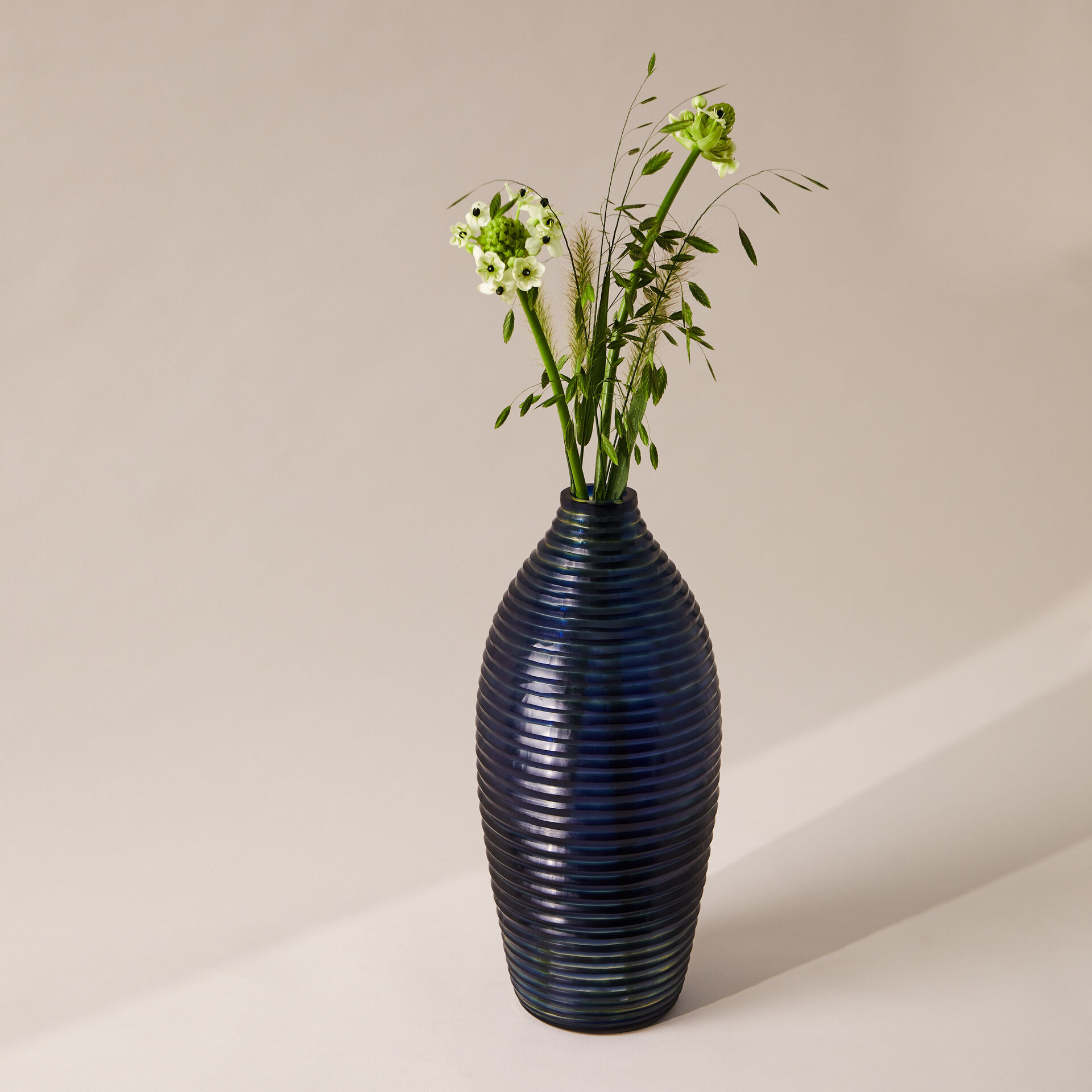 ${product-id}-Textured Hand Cut Tall Vase Large-Blue-${view-type}