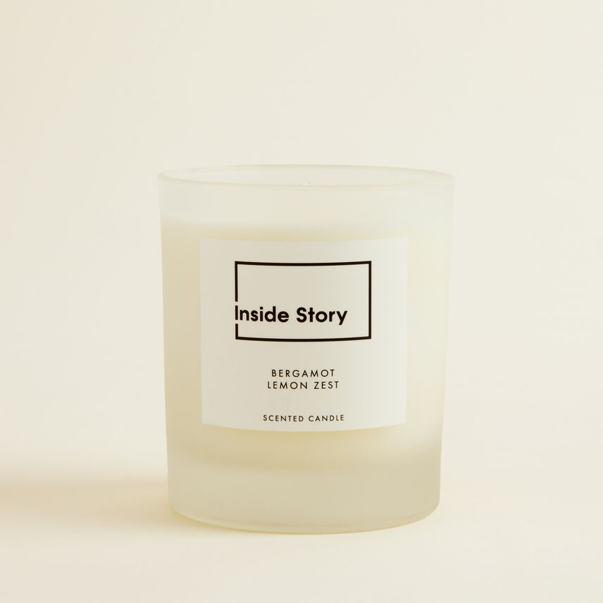 Bergamot Lemon Zest Signature Filled Candle 