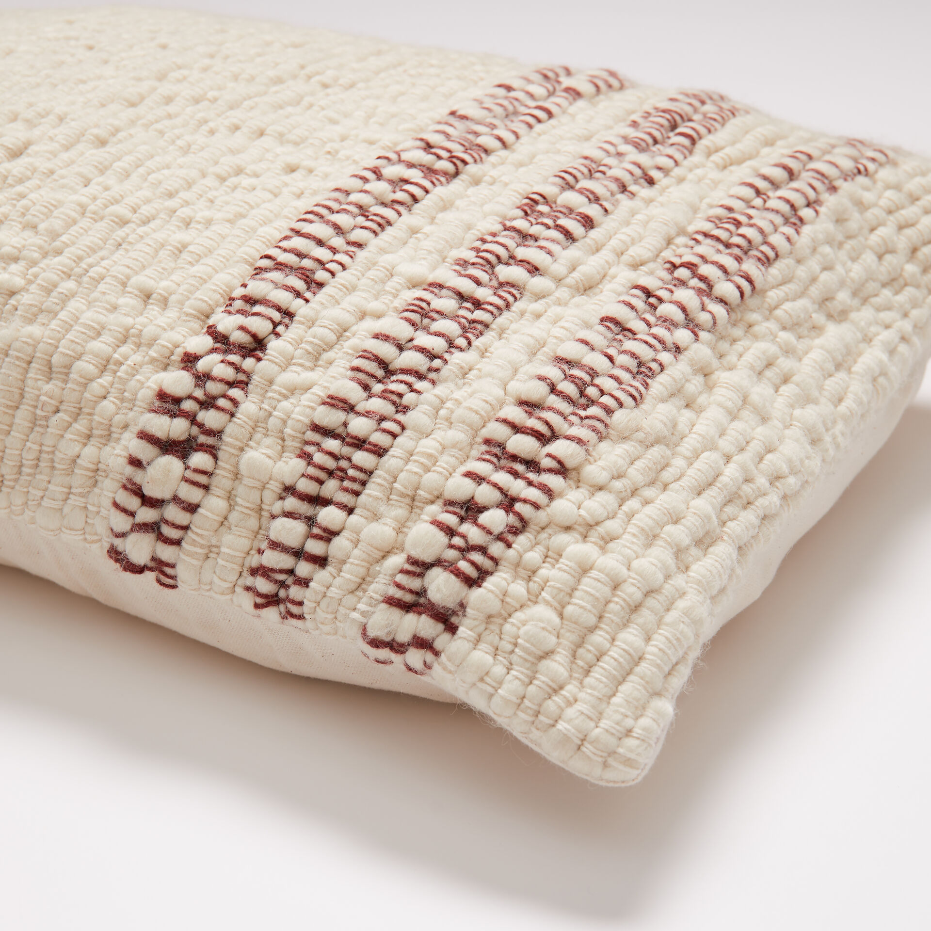 Stripe Border Cushion
