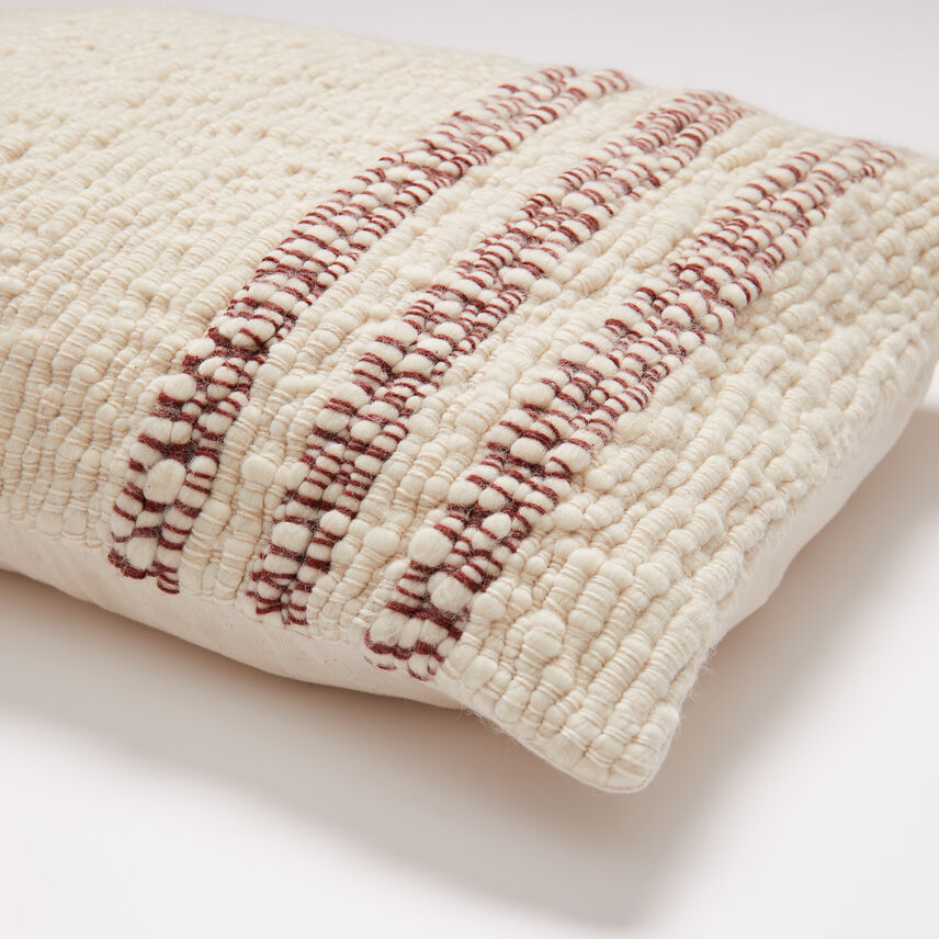 Stripe Border Cushion