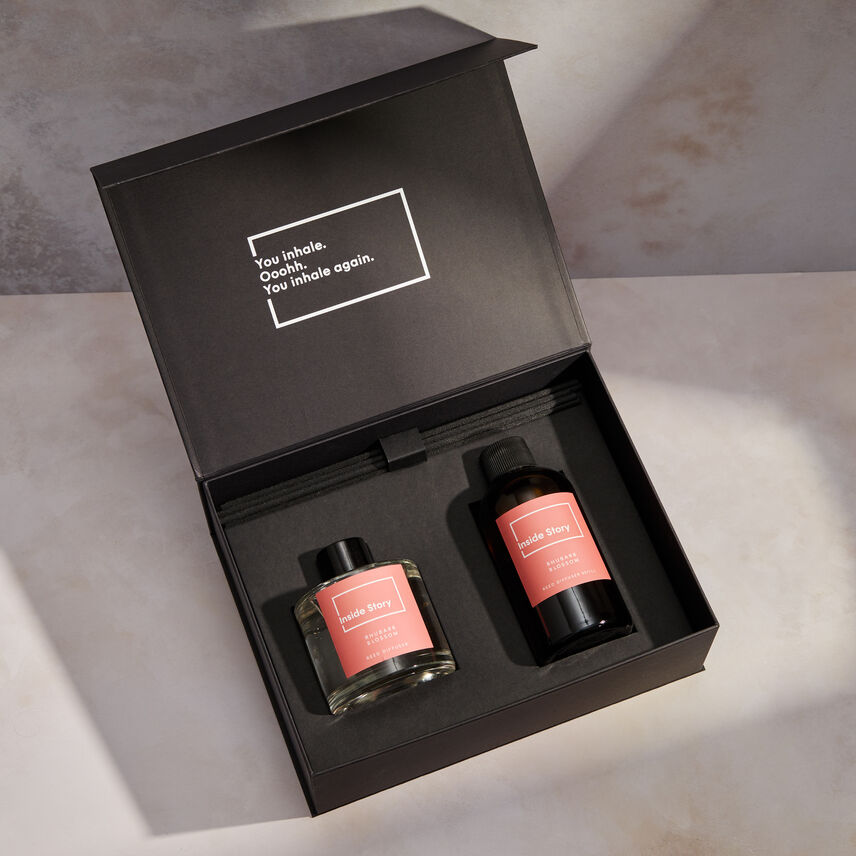 Rhubarb Blossom Diffuser Gift Set