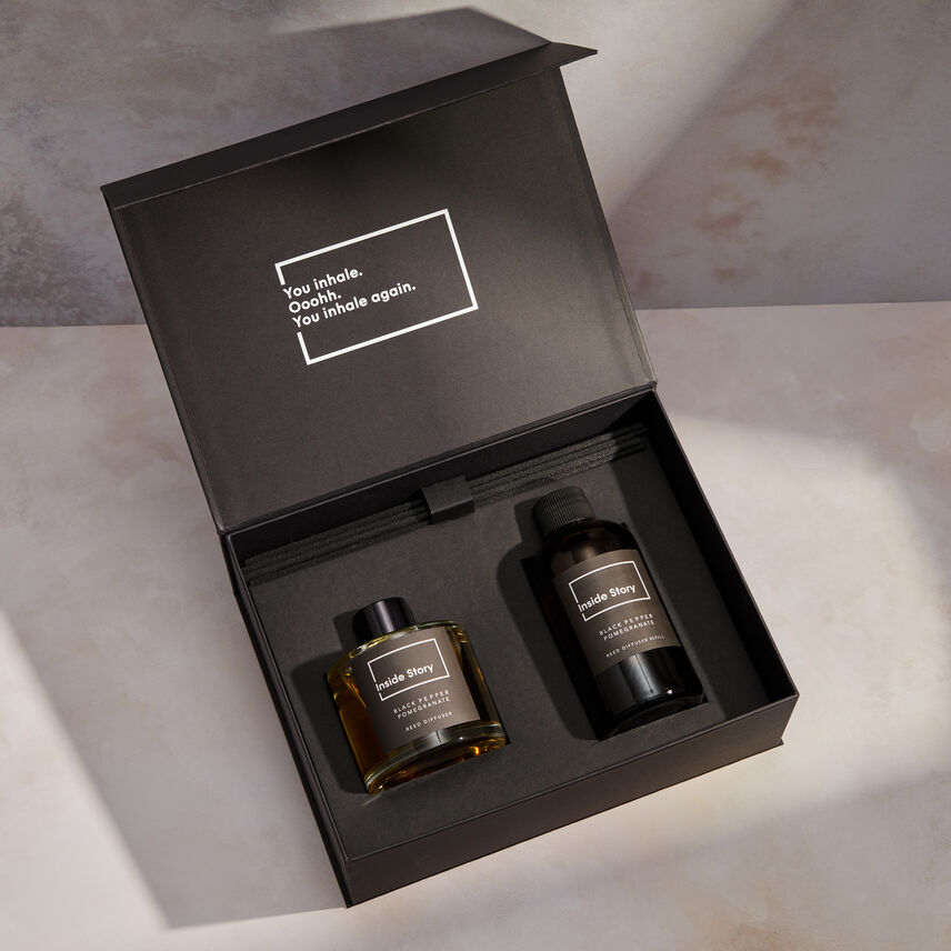Black Pepper Pomengranate Diffuser Gift