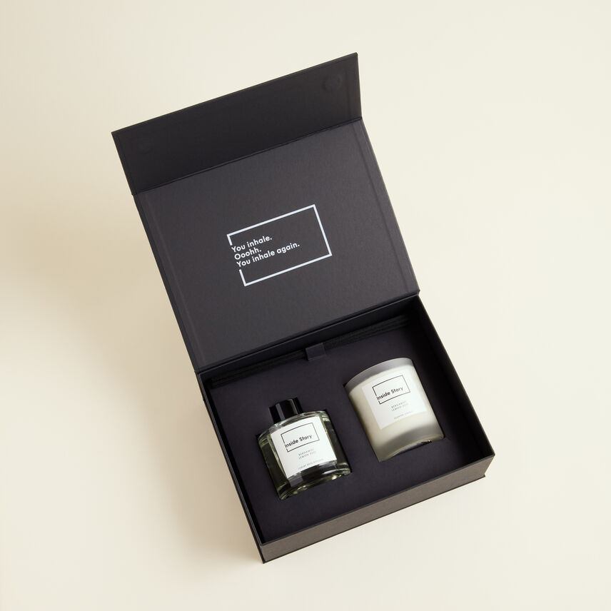 Bergamot Lemon Zest Home Scent Gift Set 