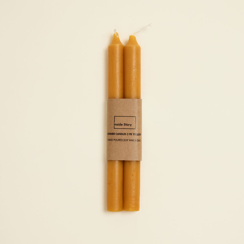 Soy Blend Dinner Candles 2 Pack