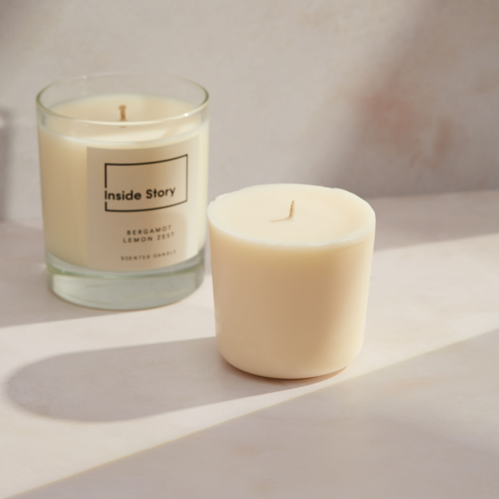 ${product-id}-Bergamot And Lemon Zest Scented Signature Candle Refill-Neutral-${view-type}