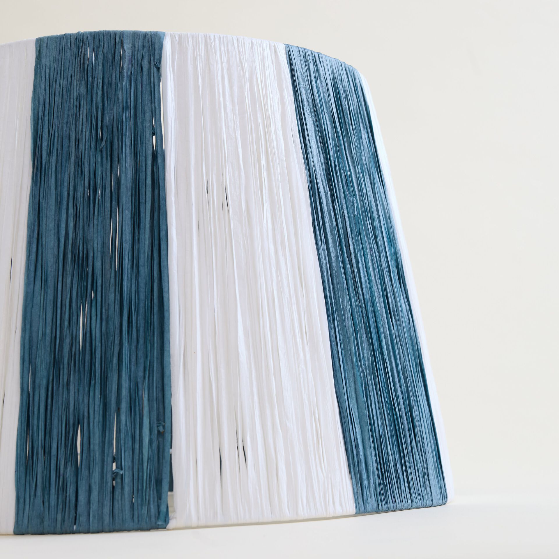 ${product-id}-Rafia Stripe Lampshade-Blue-${view-type}