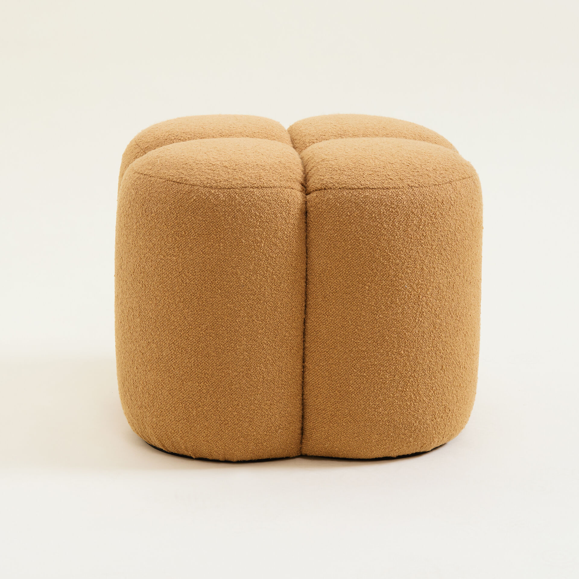 ${product-id}-Clover Bouclé Footstool-Ochre-${view-type}