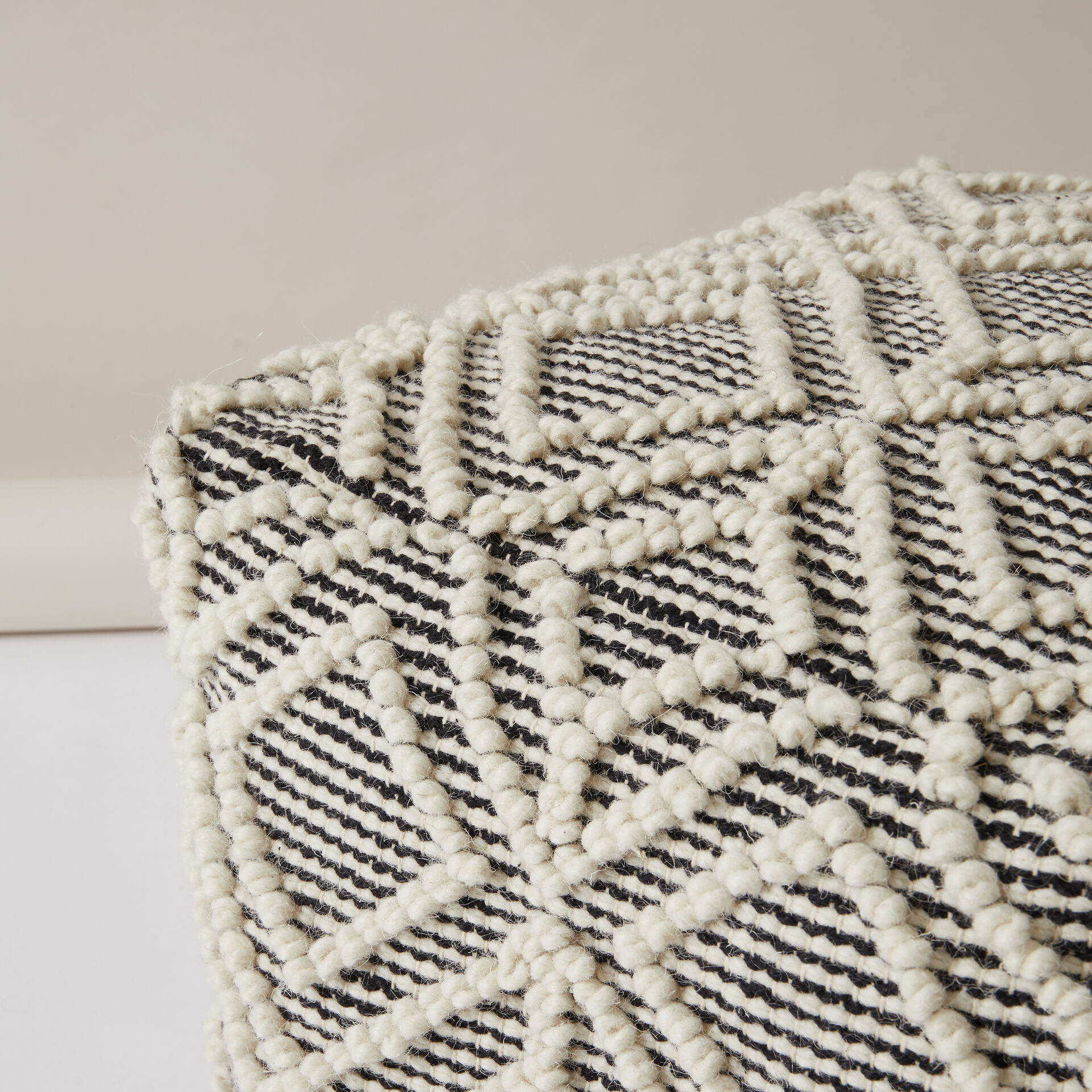 Tasmin Diamond Footstool