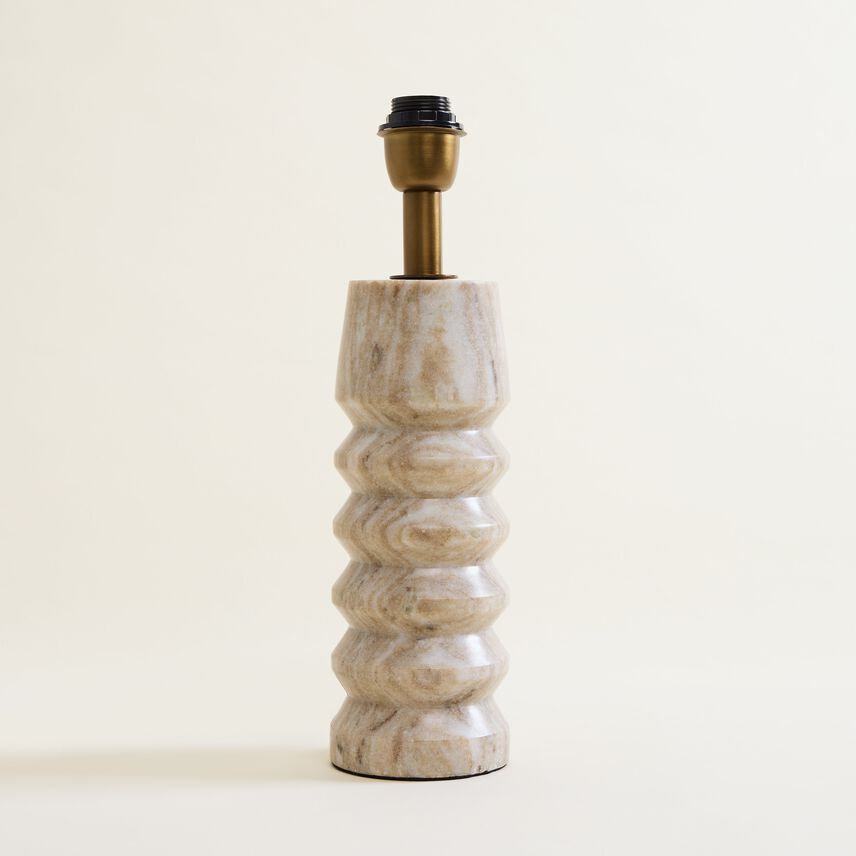 White Marble Table Lamp