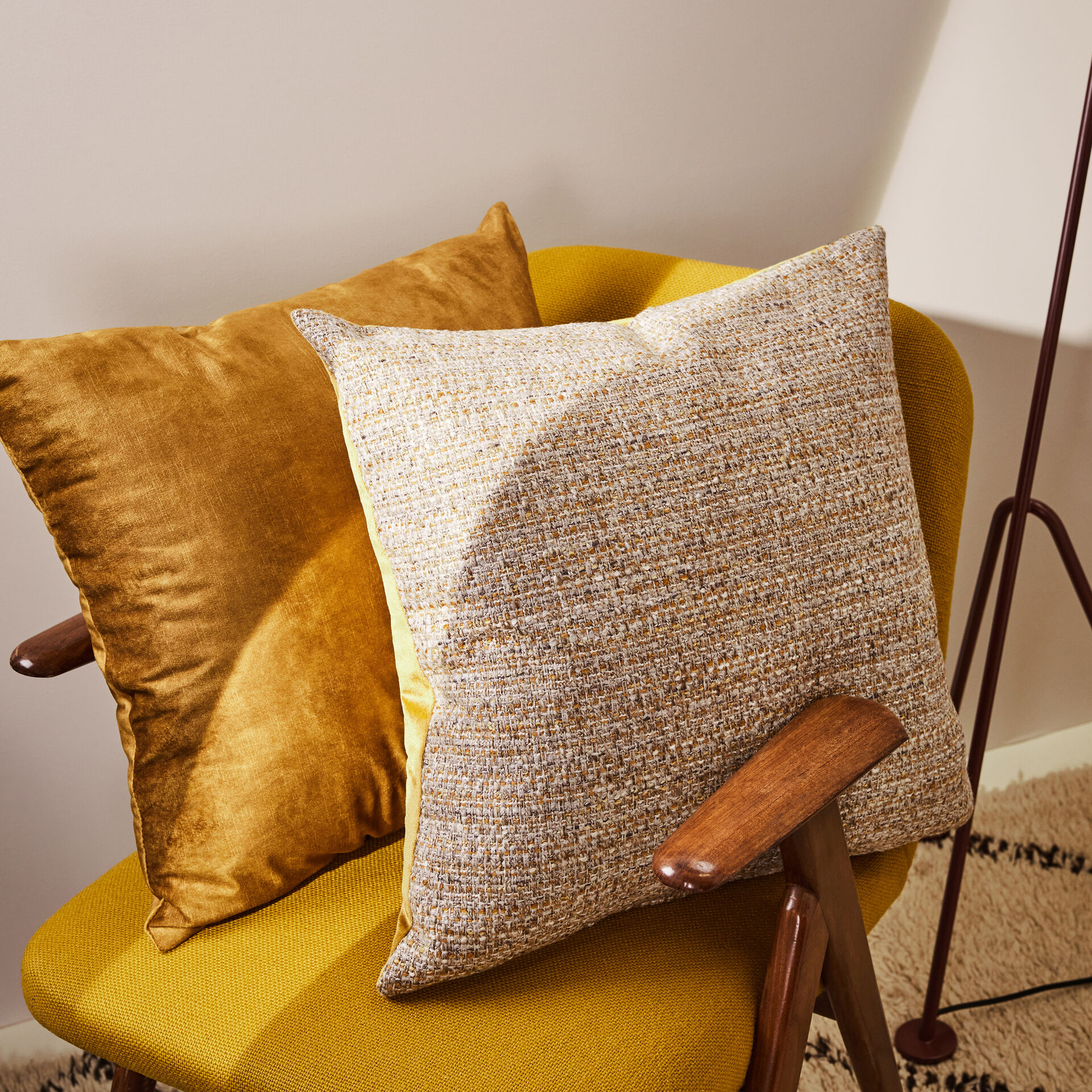 Tweed Texture Cushion