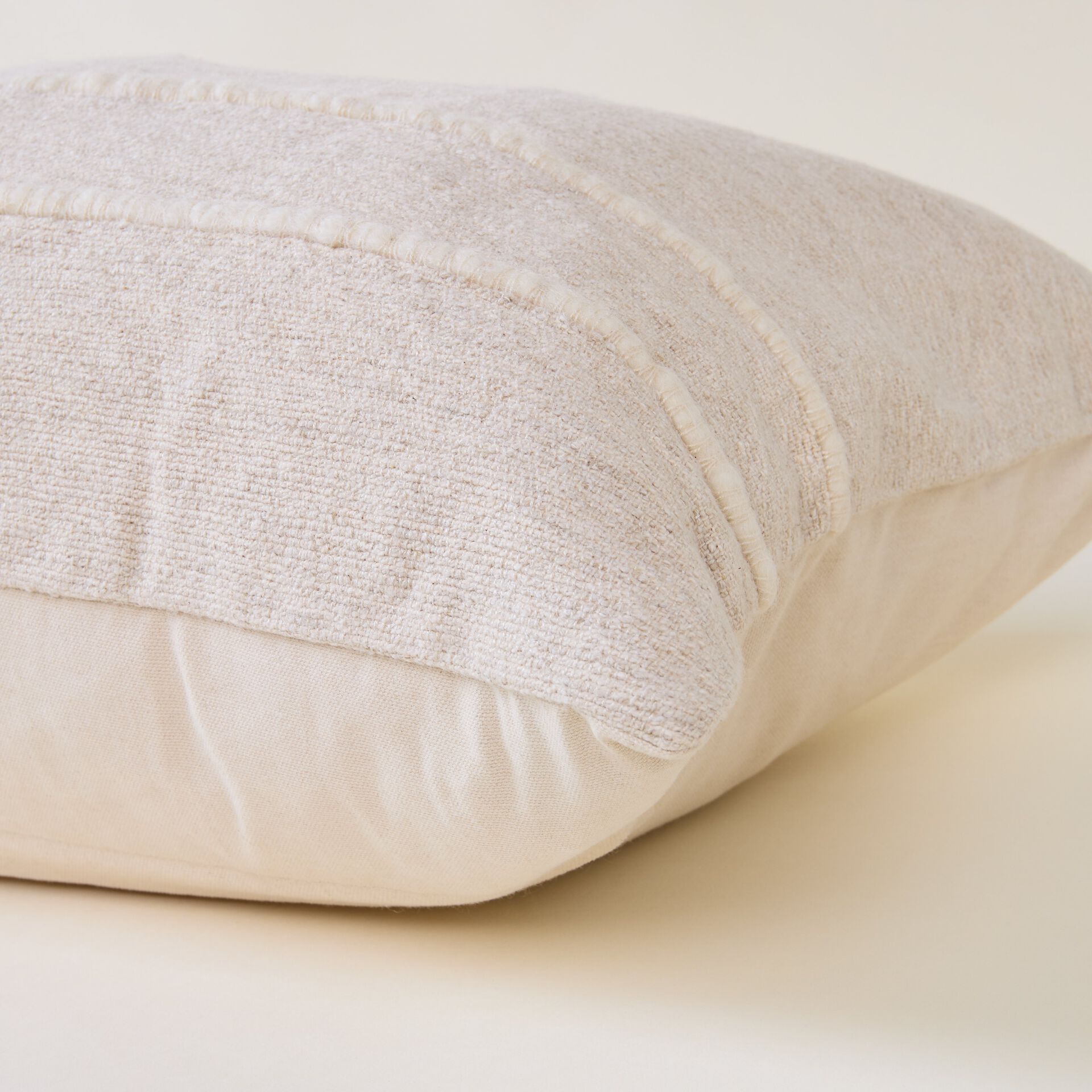 ${product-id}-Neutral Textured Cushion with Stitch Detailing-Neutral-${view-type}