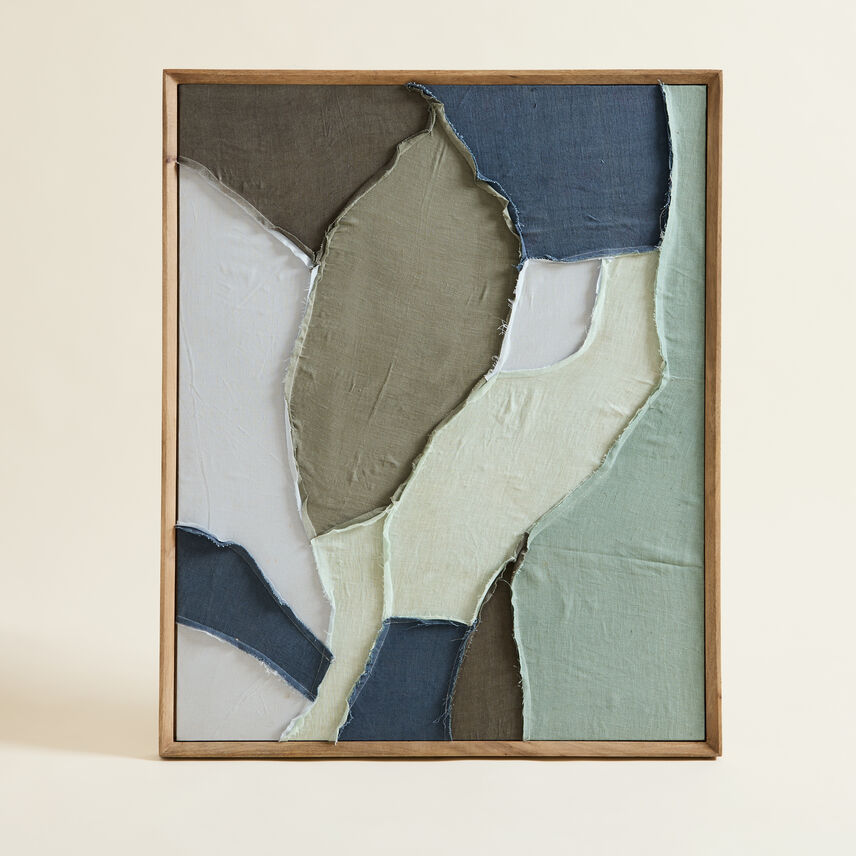Mirai Hand Crafted Linen Wall Art