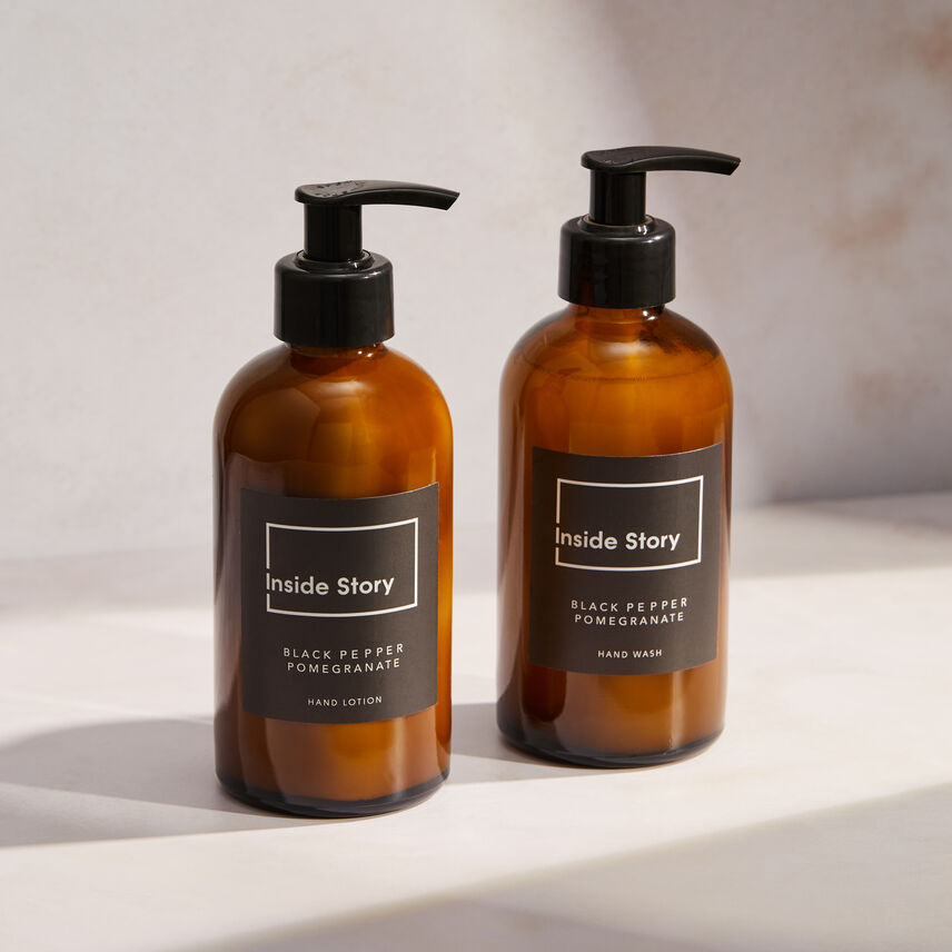 Black Pepper Pomegranate Hand Care Set