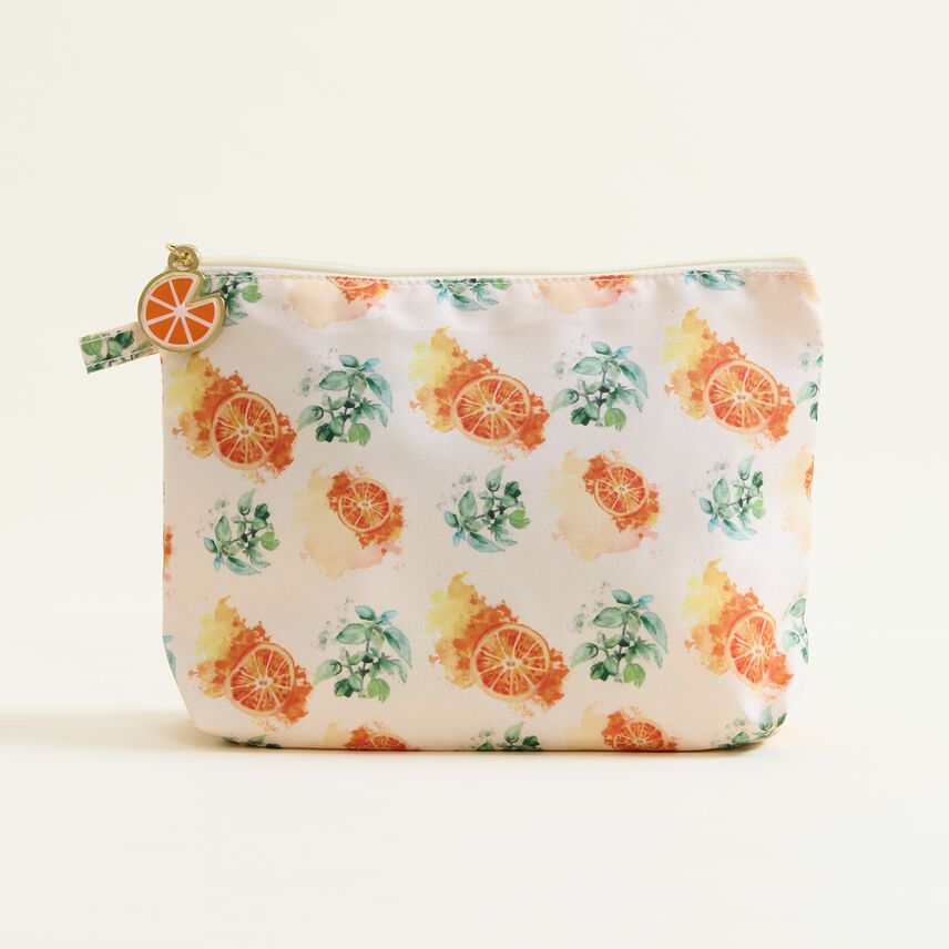 Mandarin And Basil Wash Bag