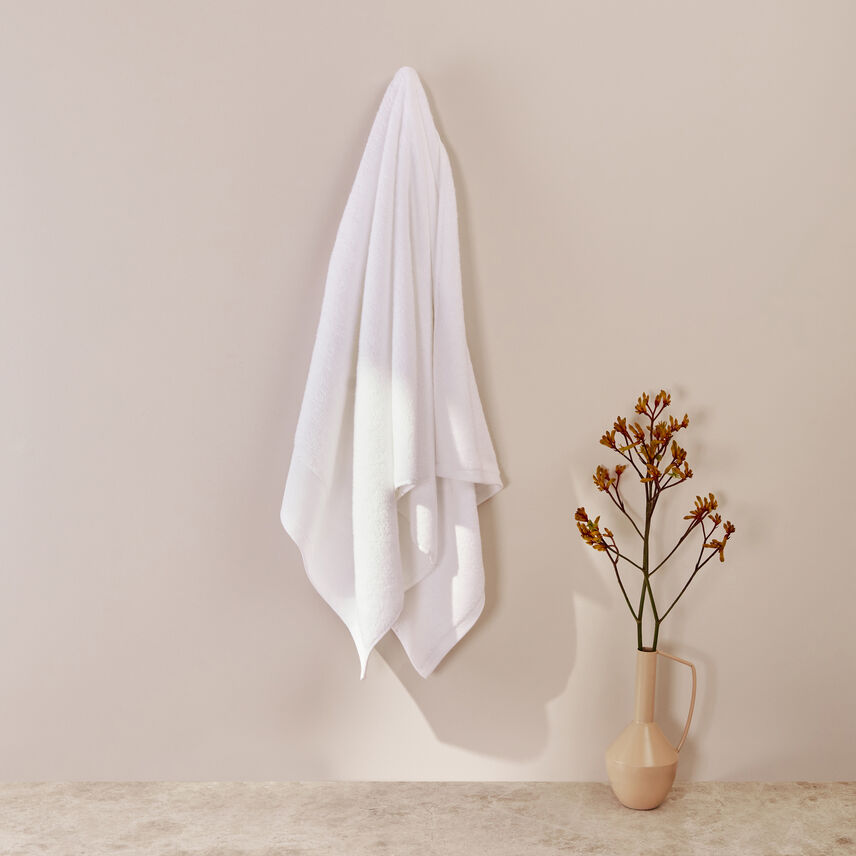 Modal Pleat Bath Towel