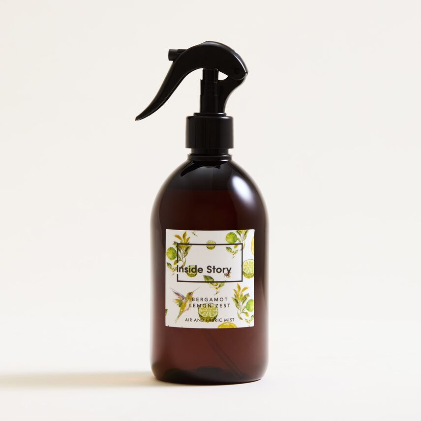 Bergamot And Lemon Zest Air And Fabric Freshener