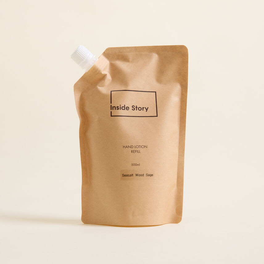 Sea Salt And Wood Sage Hand Lotion Refill Pouch