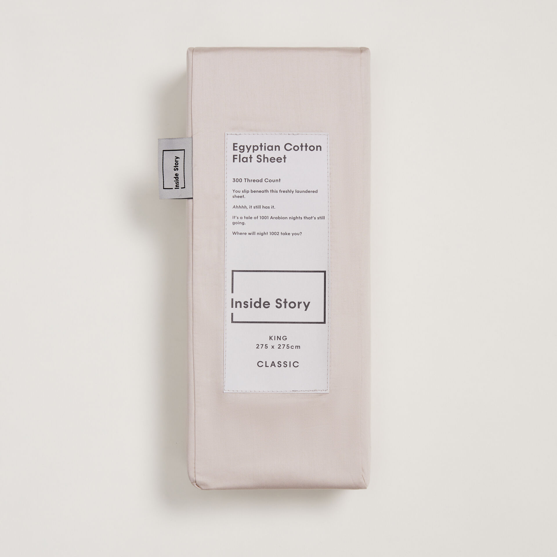 ${product-id}-Avery Egyptian Cotton Flat Sheet In Sand 300 Thread Count-Sand-${view-type}