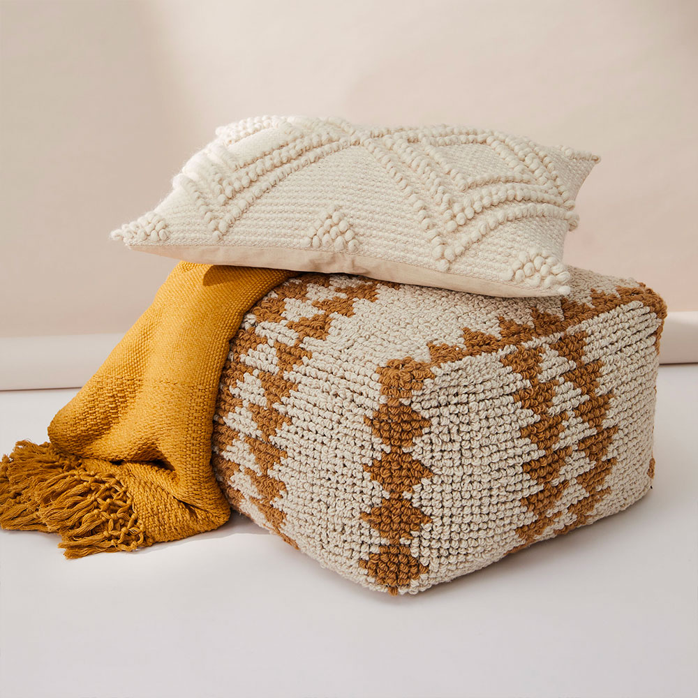 Inside Story Woven Footstools Collection