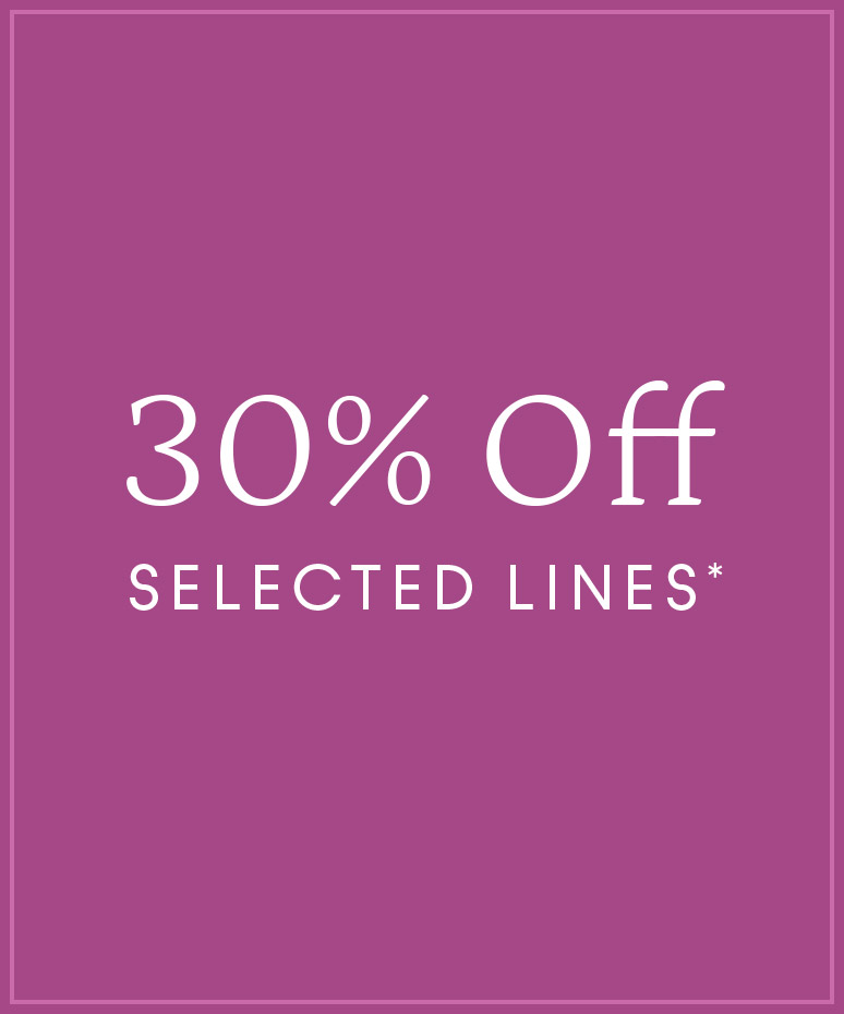 30% Off Selected Products