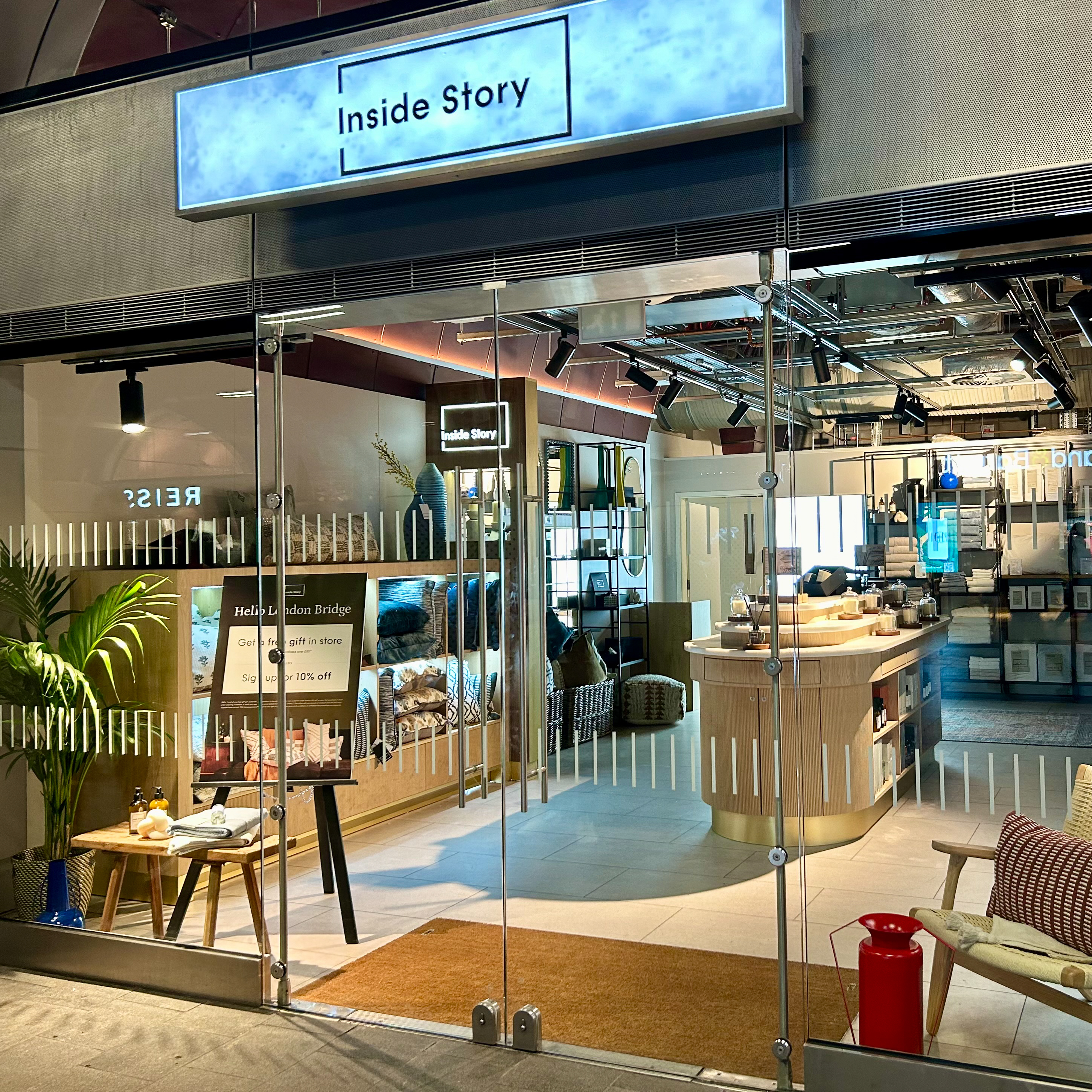 Inside Story London Bridge Station Store