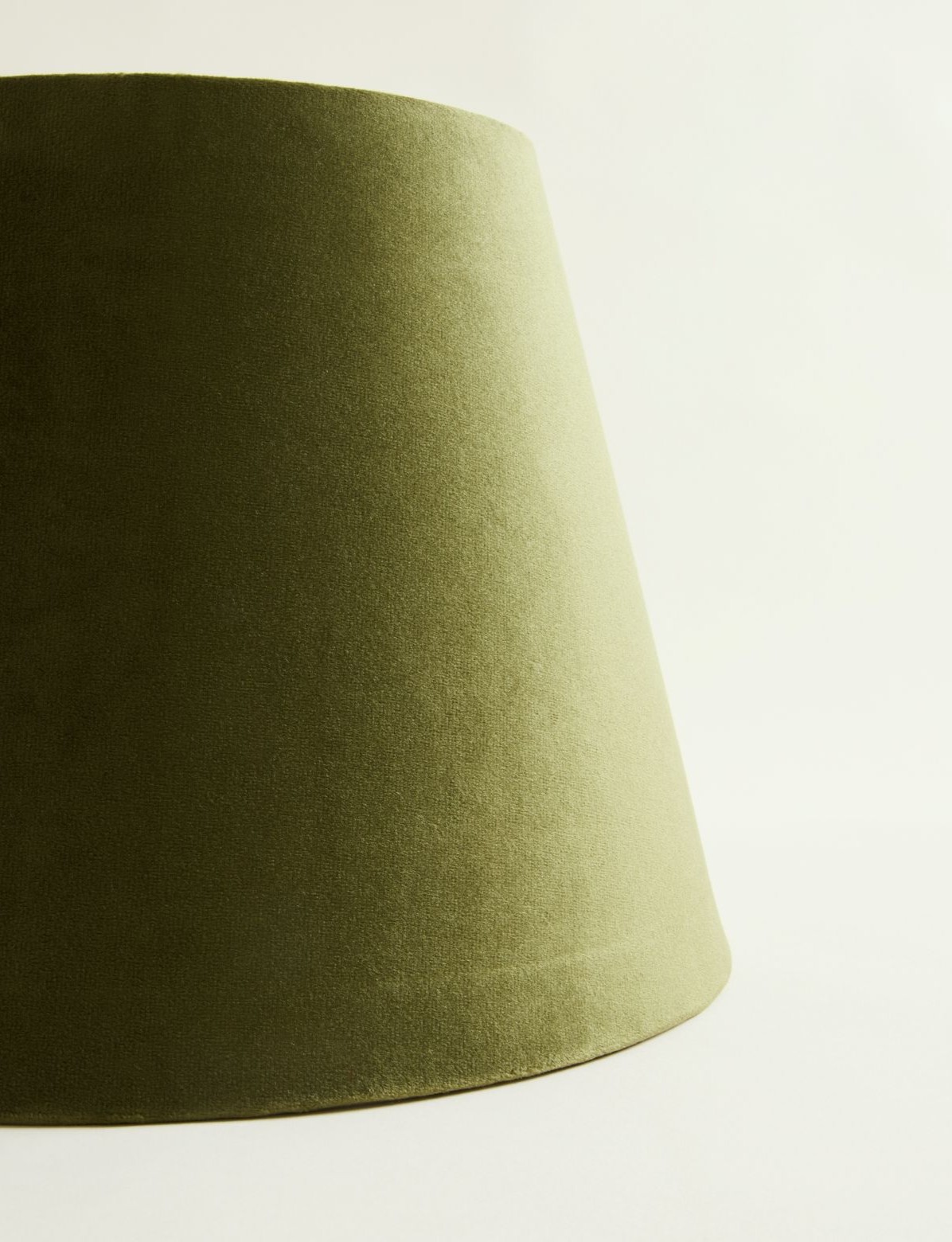 Deep green lampshades